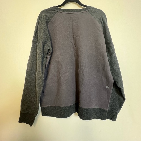 Mack Weldon Ace Crew Neck Sweatshirt - Two-Tone Gray (XXL) - Picture 2 of 6